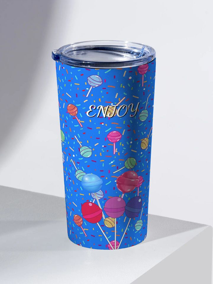 Lollipop Candy Delight 20oz Tumbler party gift for girls ladies friends product image (2)