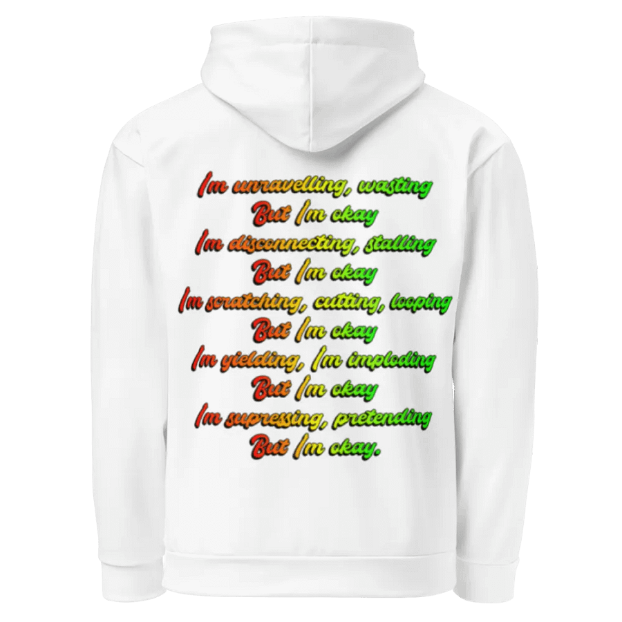I'M OKAY Unisex Hoodie Variant IV product image (3)
