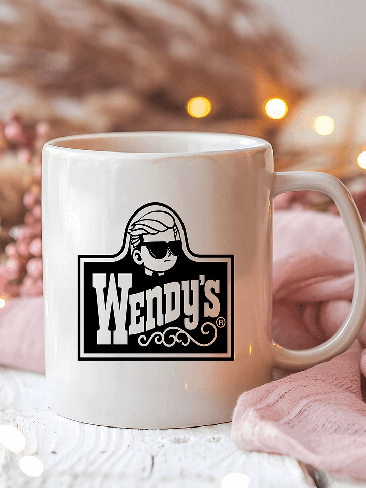 Wall Street Wendy’s 11oz Coffee Mug – Cool Retro Logo Design – Funny Coffee Lover Gift for Wendy’s Fans and Meme Enthusiasts product image (1)