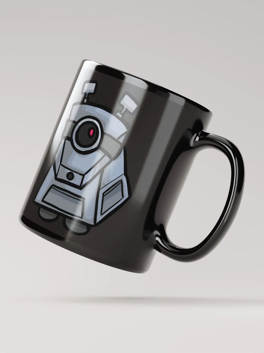 K9 Mini Who Black Glossy Mug product image (3)