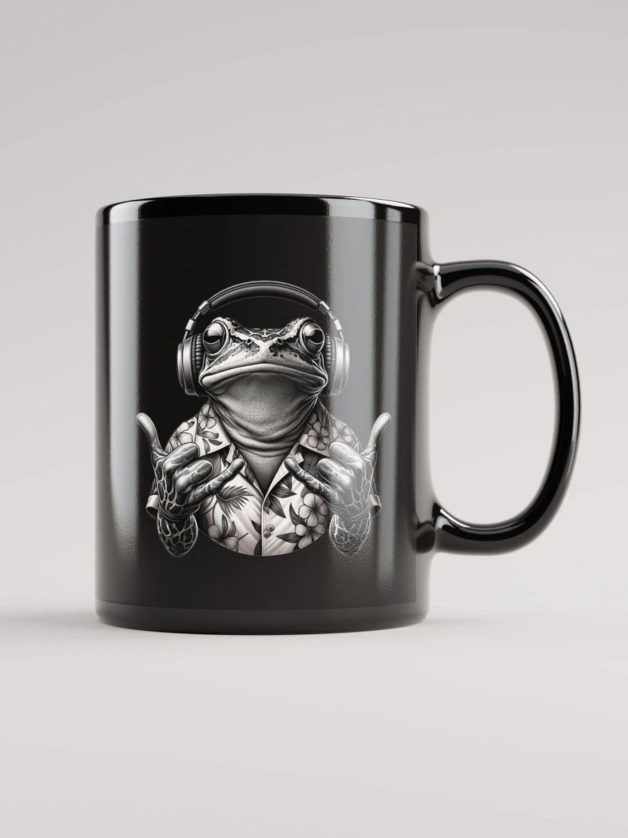 The HomeFrog Signature Mug Glossy Black product image (1)