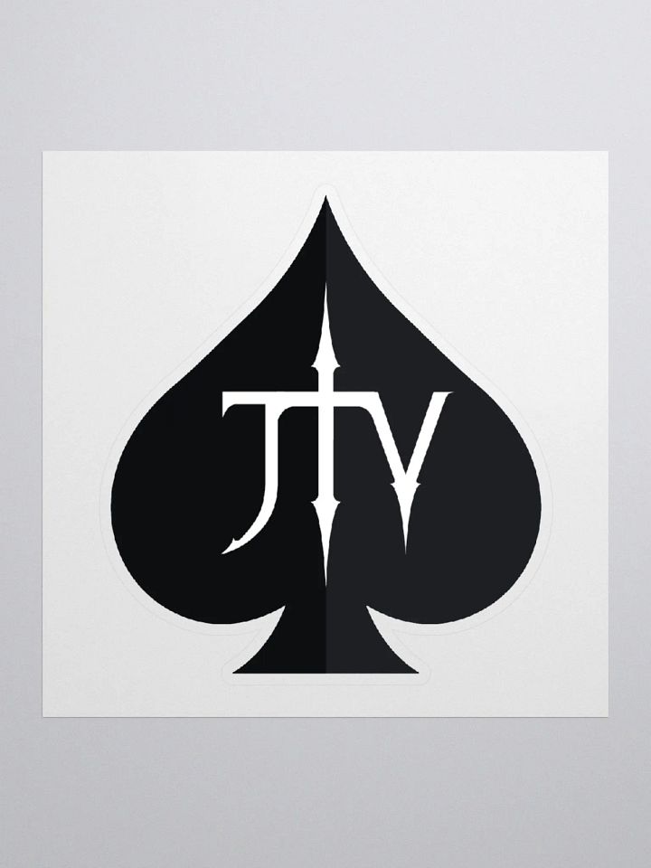 JTV Monogram Spade Stickers product image (3)