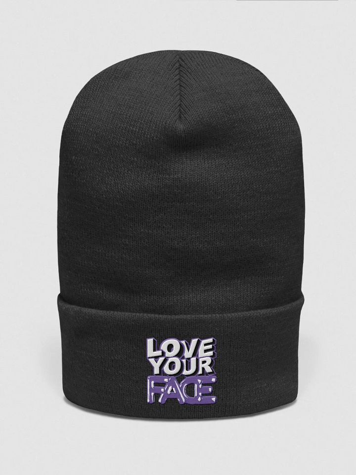 Love Your Face Embroidered Beanie product image (1)