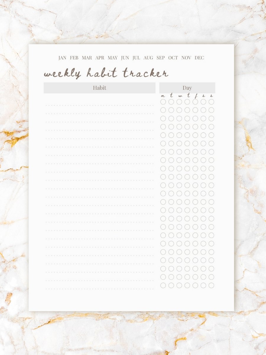Weekly Habit Tracker product image (1)
