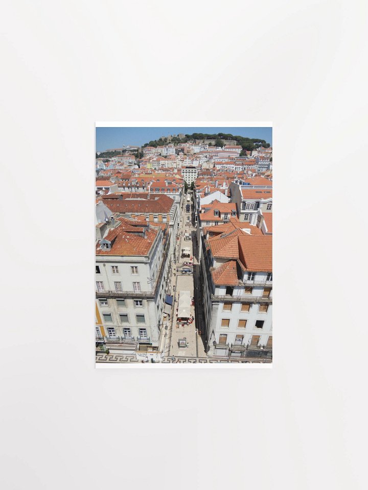 Lisbon - Rooftops from Elevador de Santa Justa - print/poster product image (3)