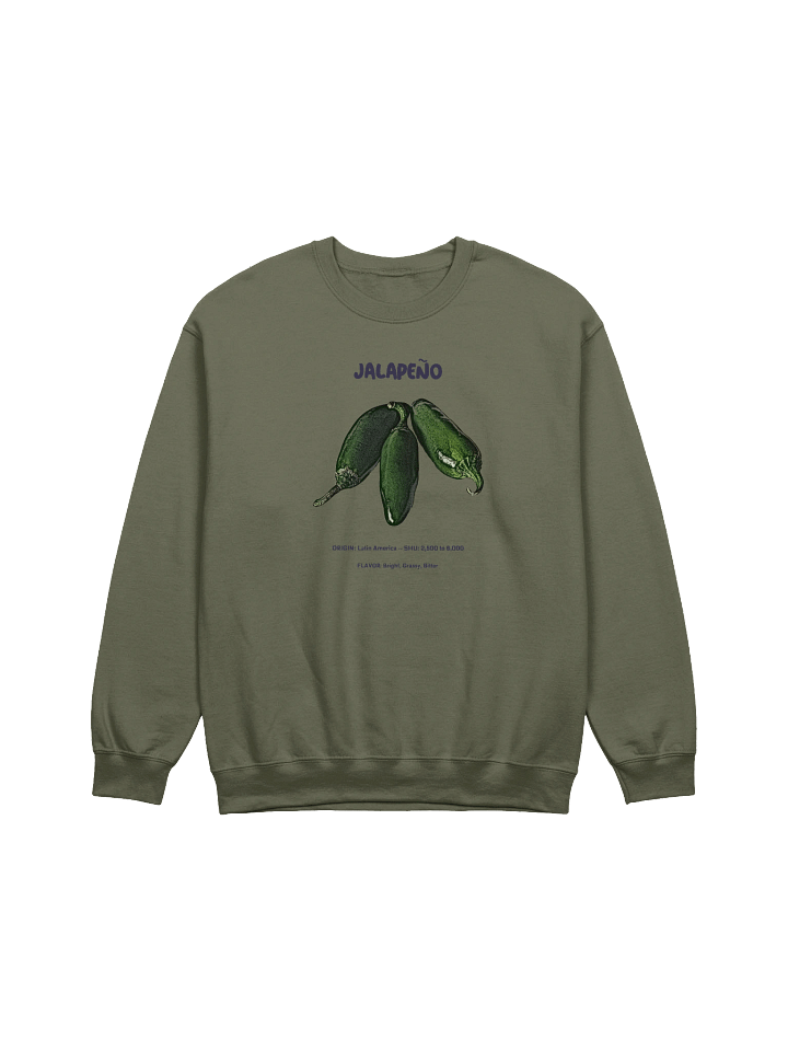 Spicy Trio Jalapeño Crewneck Sweatshirt product image (17)