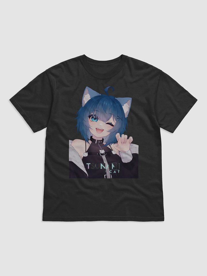 TsunamiCat Winky Face Tshirt product image (1)