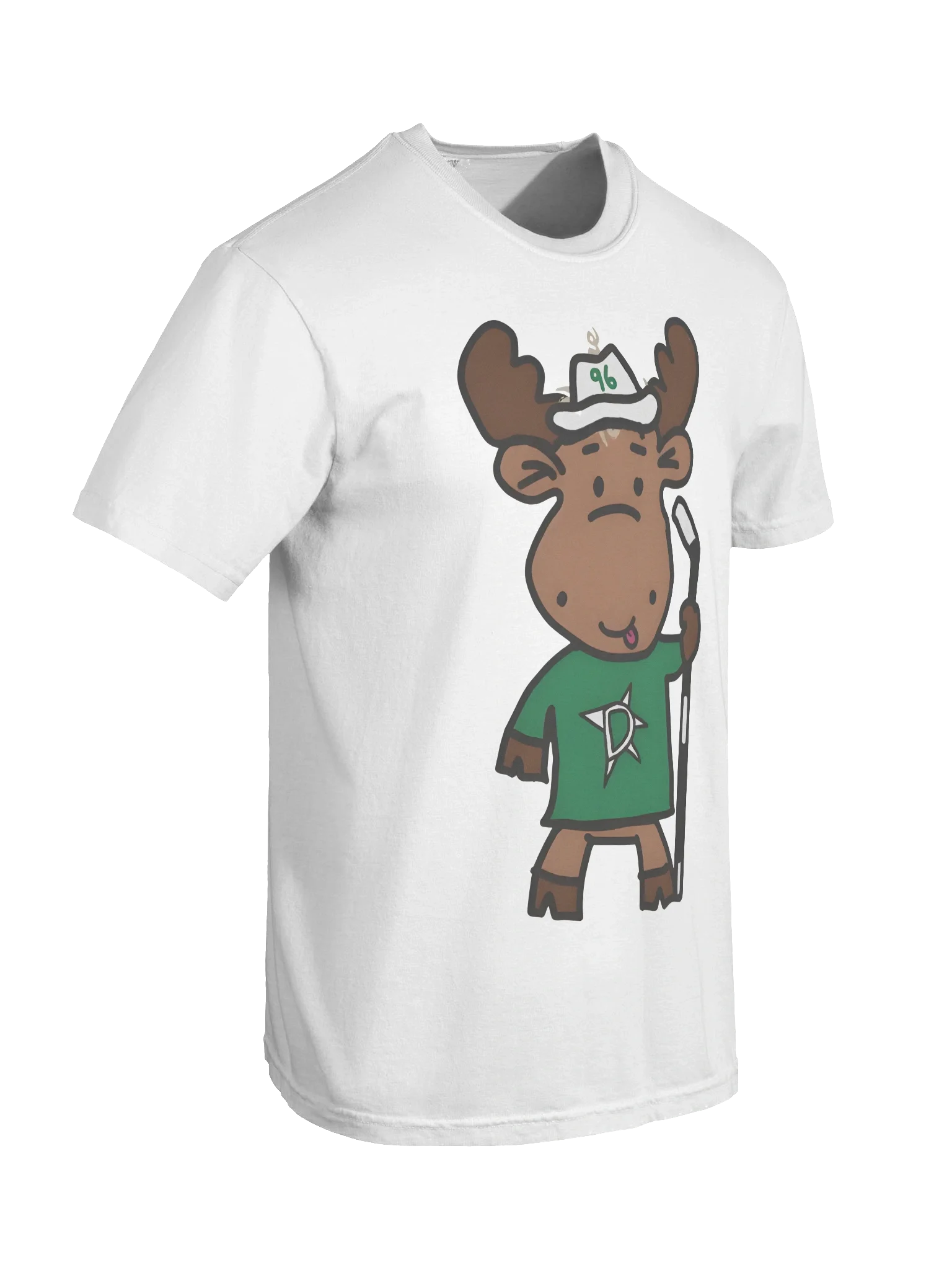 Dallas Stars Doodle Moose T-Shirt product image (5)
