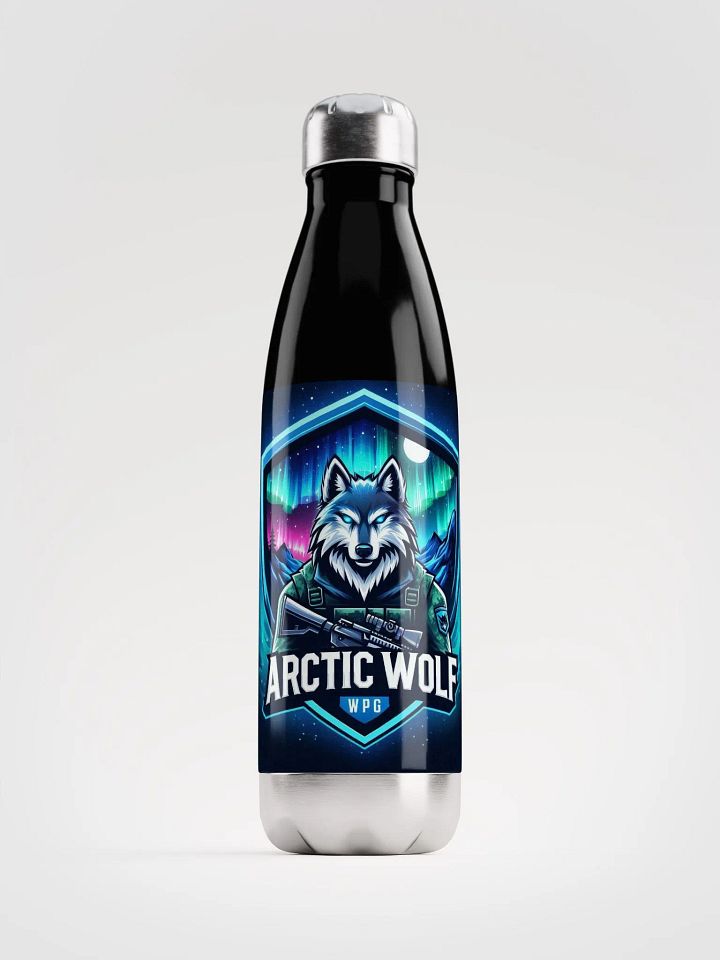 Arctic Wolf Stainless Steel Water Bottle product image (1)