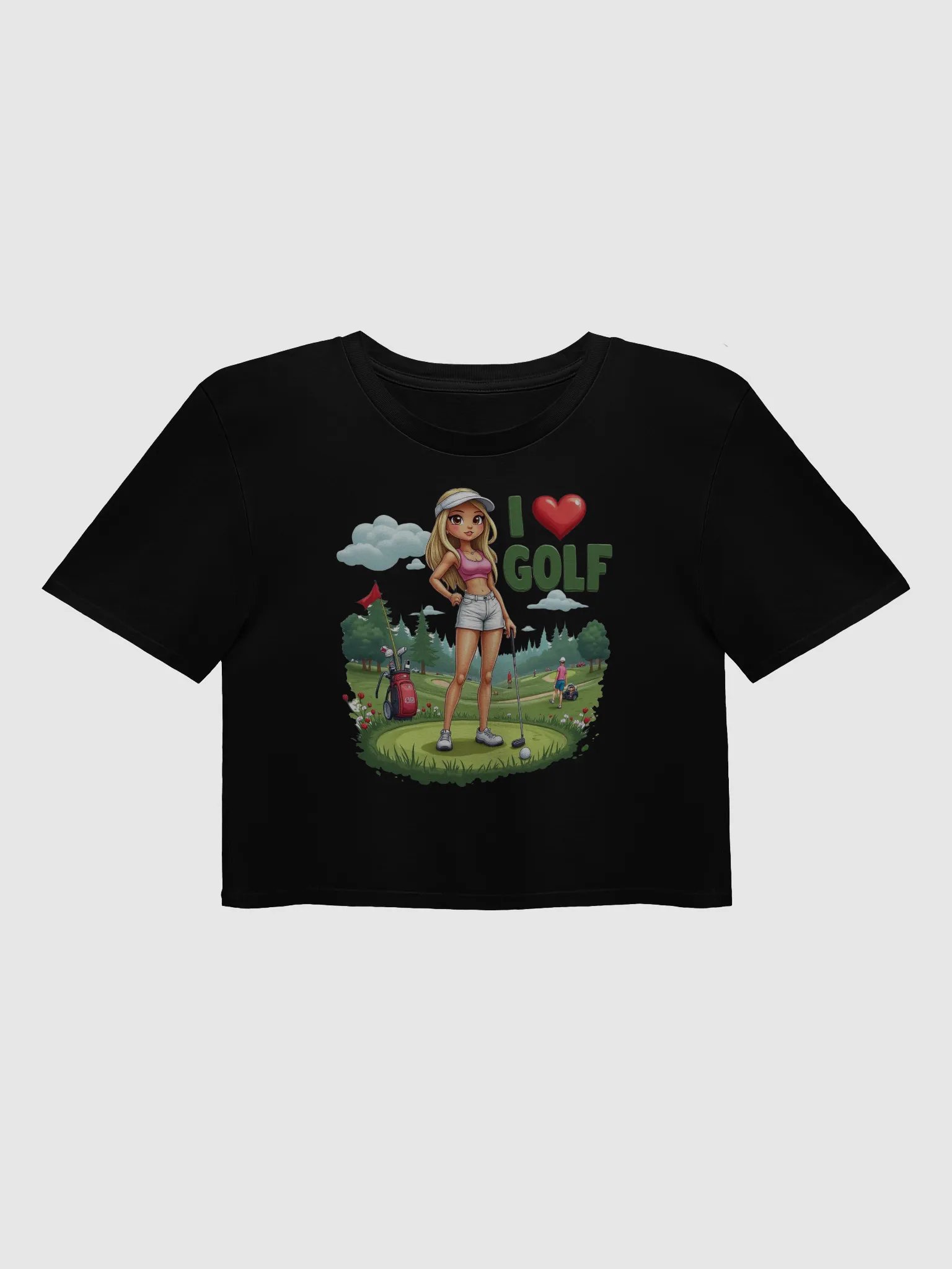 Golf Lover's Paradise Crop Top product image (6)