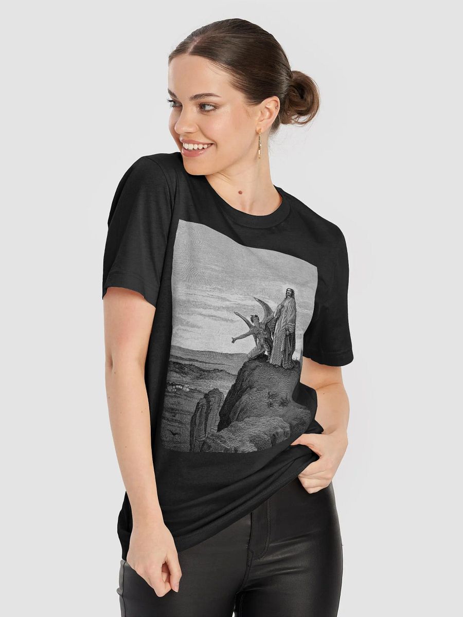 The Temptation of Jesus Gustave Dore Bible Illustration Unisex T-Shirt product image (8)