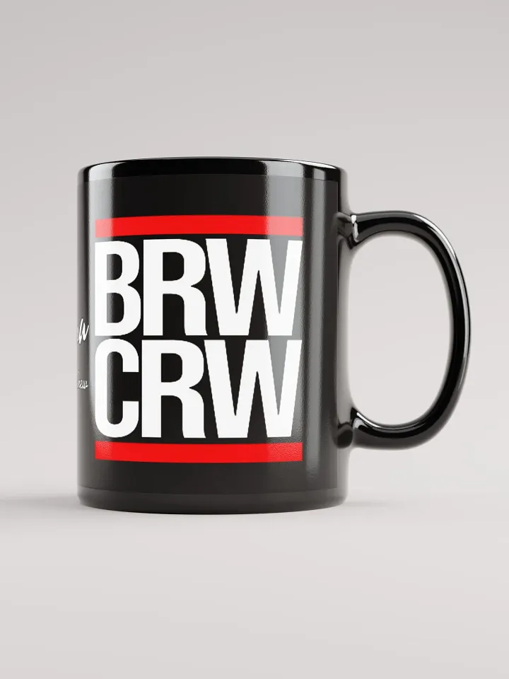 BRW CRW All Black Mug product image (1)