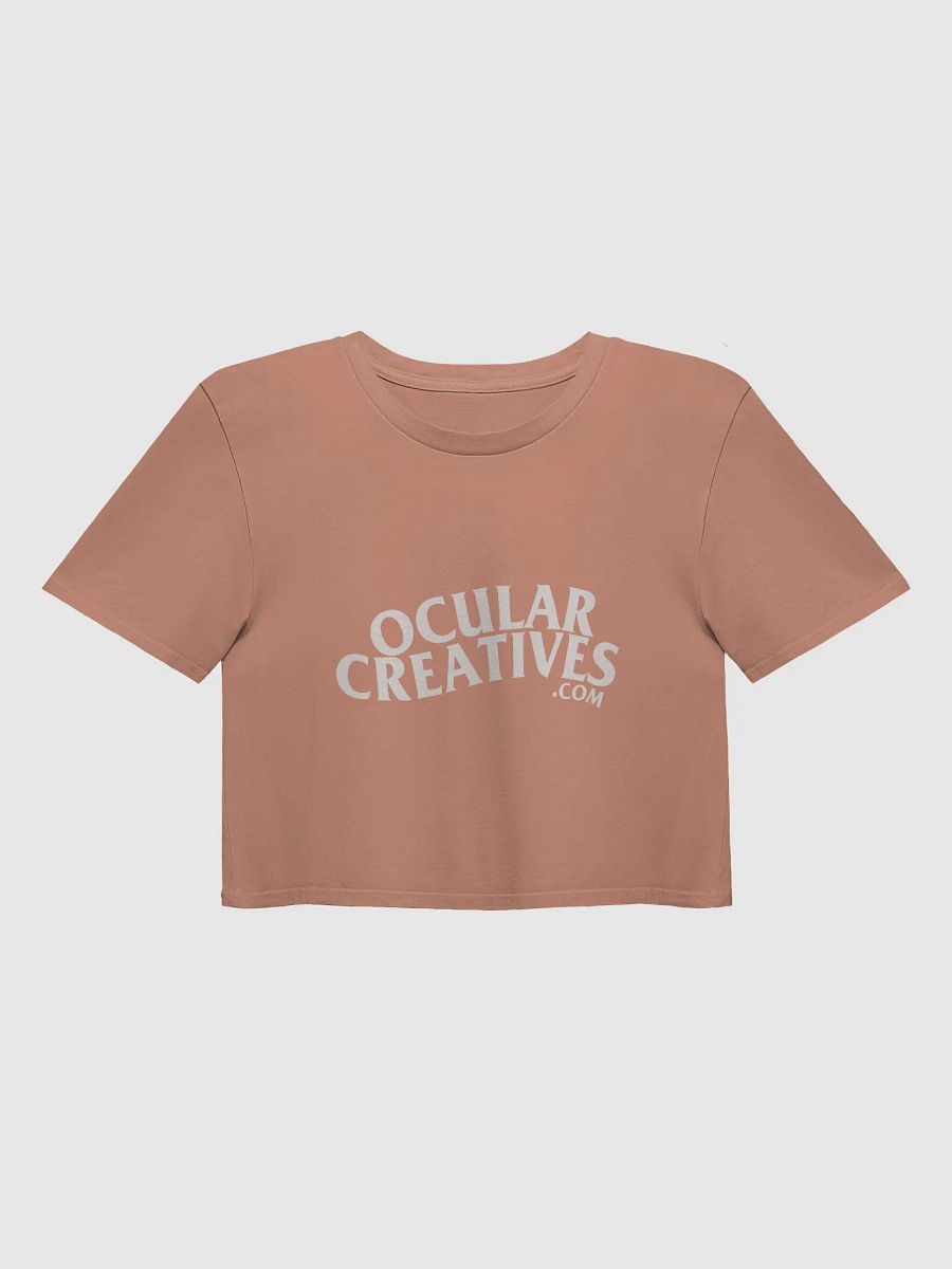 womens ocularcreatives club crop tee product image (2)