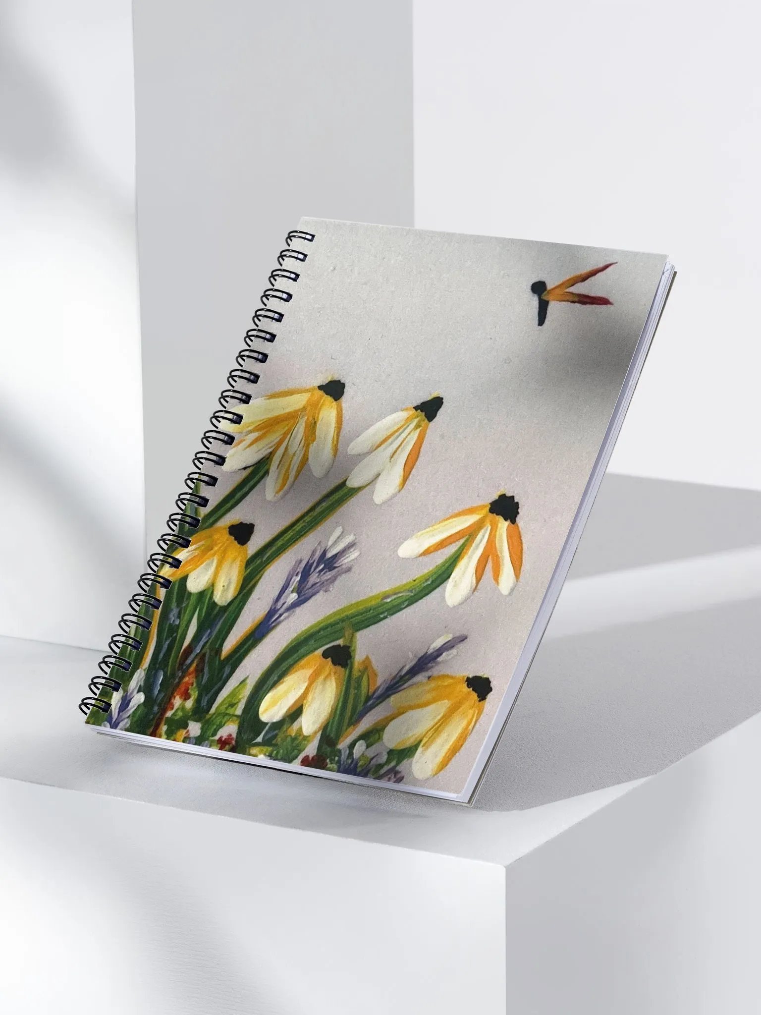 Yellow Daisies 6 Dragonfly Notebook product image (3)