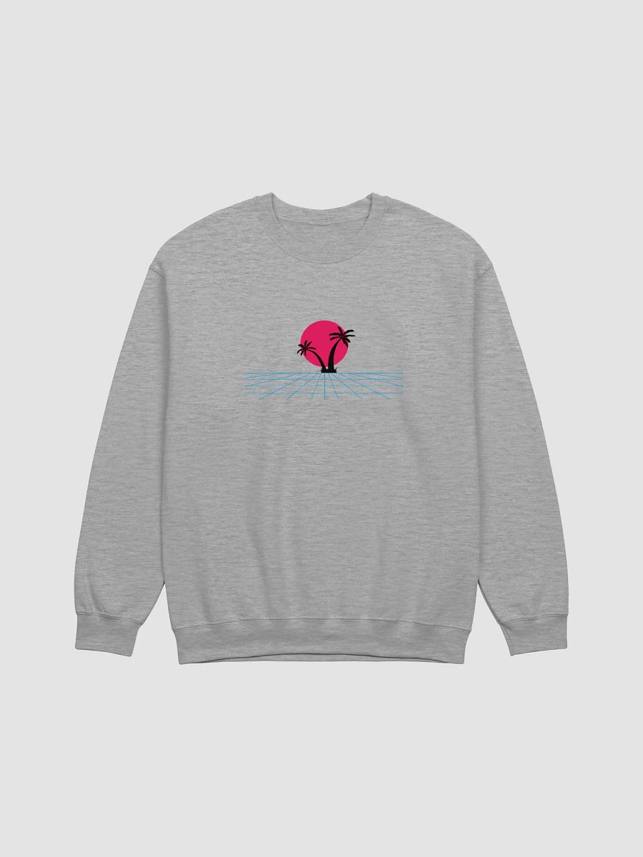 Retro Palm Sunset Crewneck product image (1)