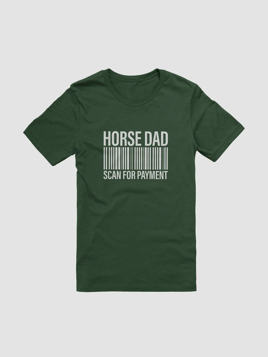 "Horse dad-scan for payment" t-shirt product image (1)