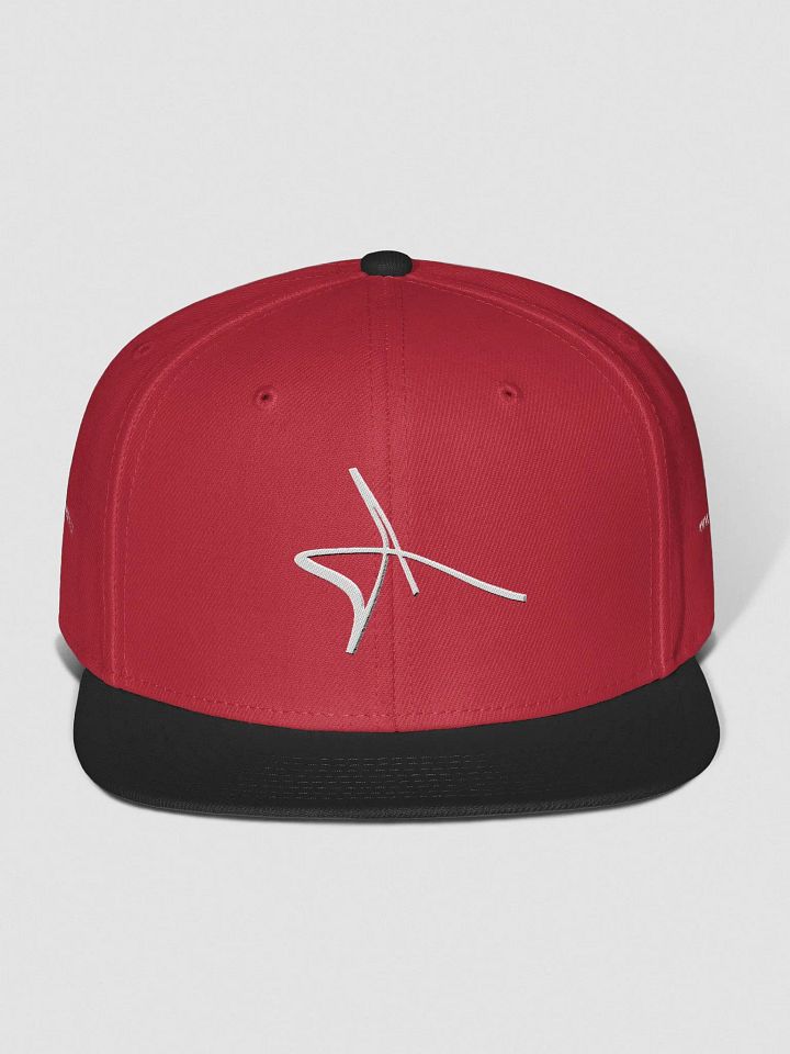 Red Amaur Lux Snapback product image (1)