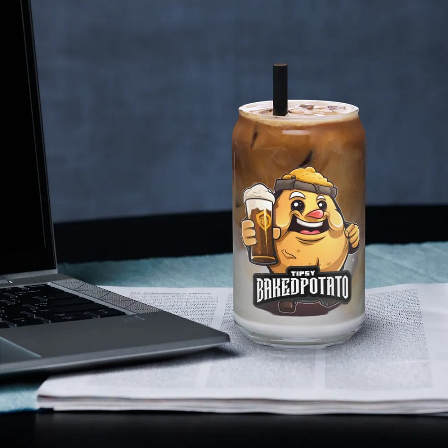 Tipsy Can Shaped Glass #01 product image (3)
