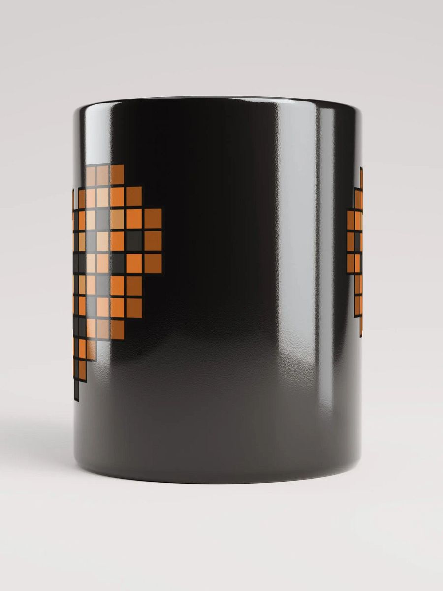 Fall Heart Black Glossy Mug product image (3)