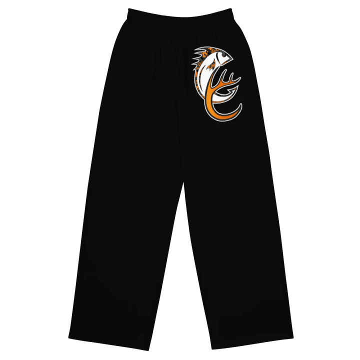 Cast And Camo Wide Leg Black Pants product image (1)
