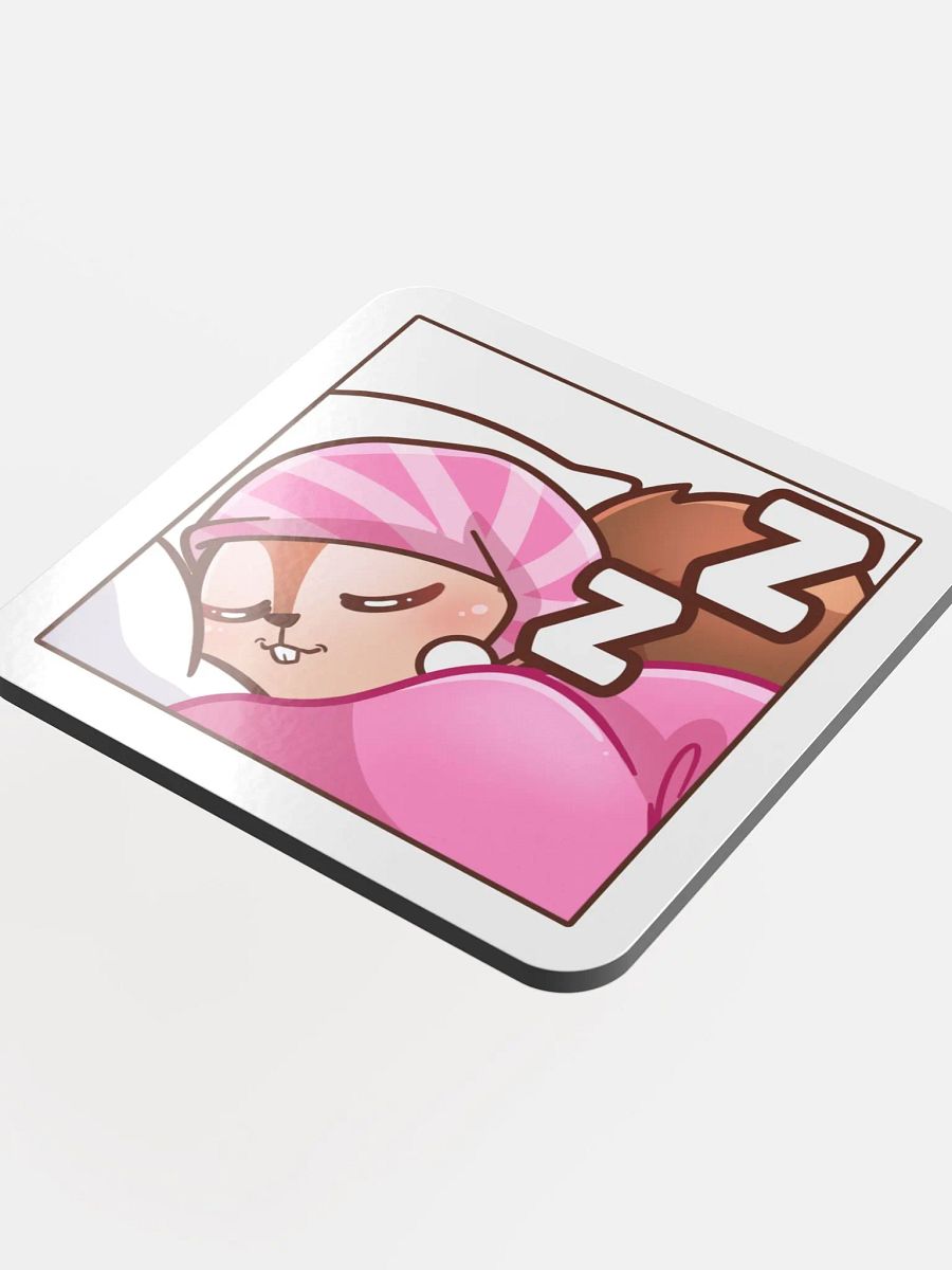 Dreamy Slumber Glossed Cork Coaster product image (4)