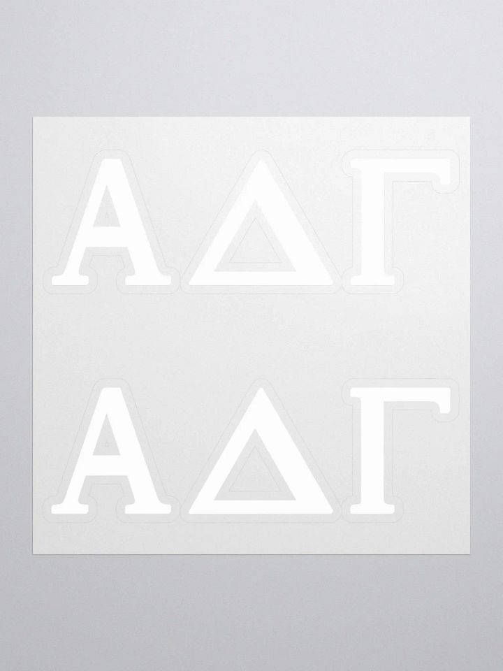 ADG Greek Letters (set of 2) - Sticker product image (1)