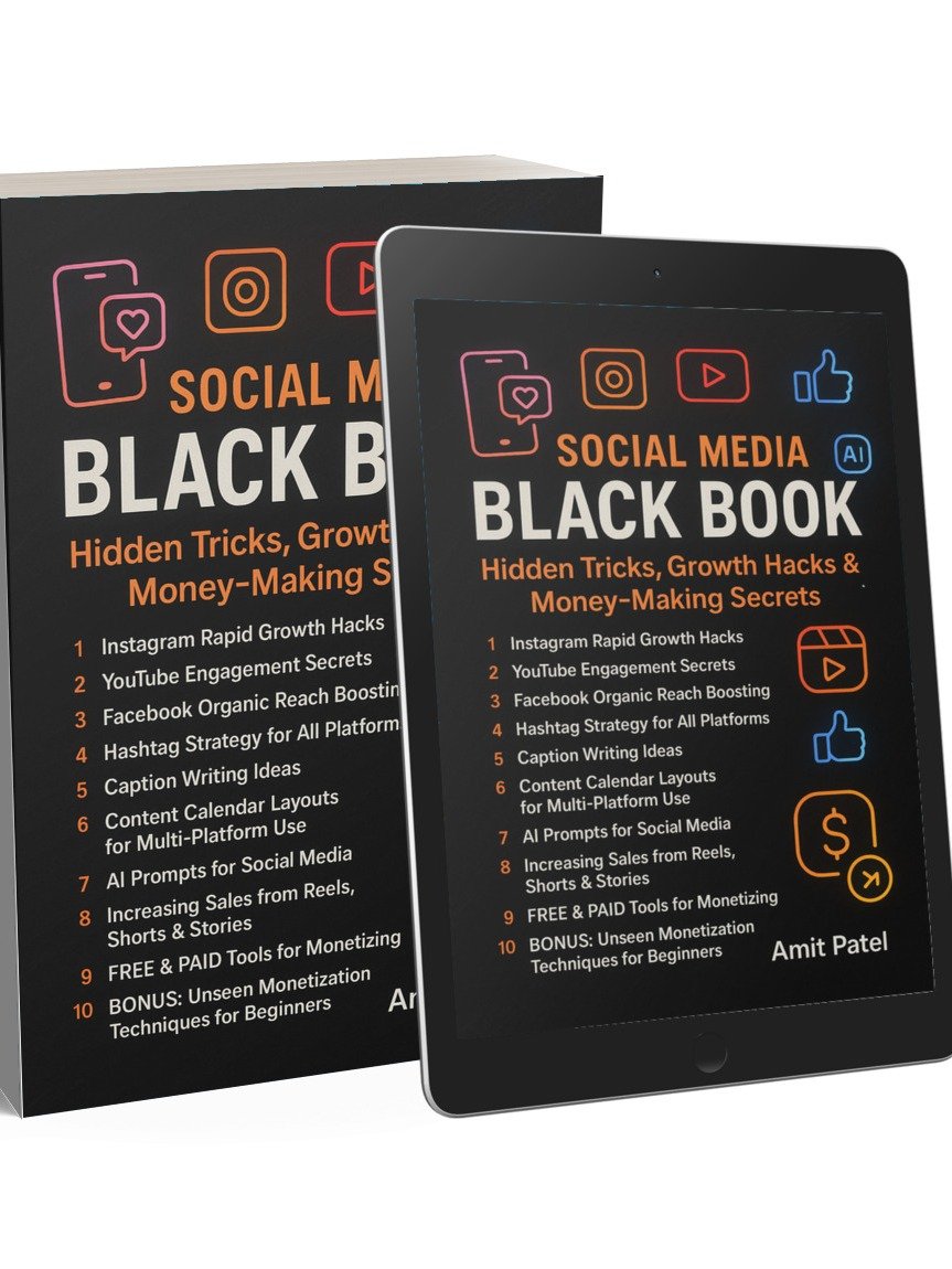 Copy of Social Media Black Book by Amit Patel product image (3)