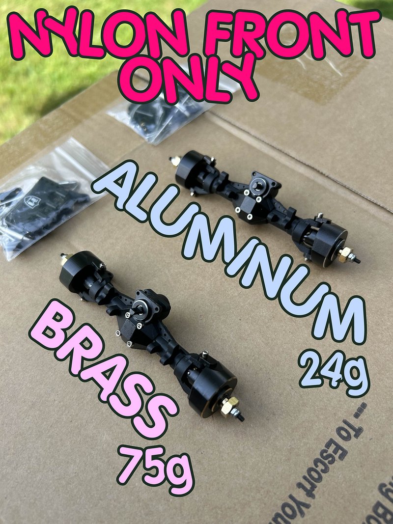 NYLON FRONT Axle