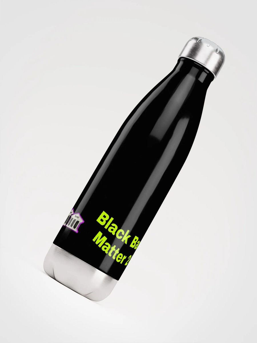 Black Banks Matter 24/7 Stainless Steel Water Bottle product image (4)