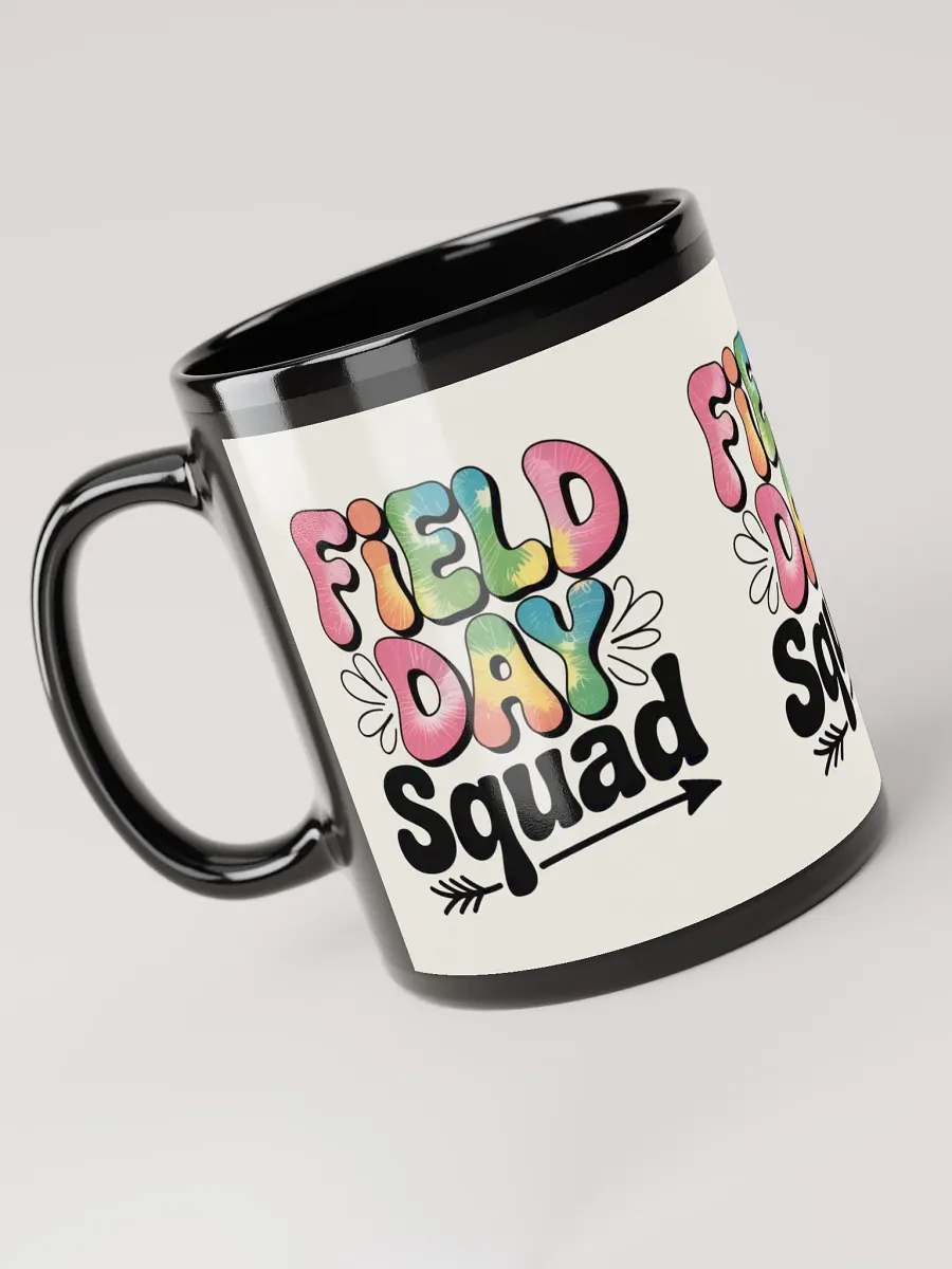 Field Day Squad Black Ceramic Mug (11oz, 15oz) product image (6)