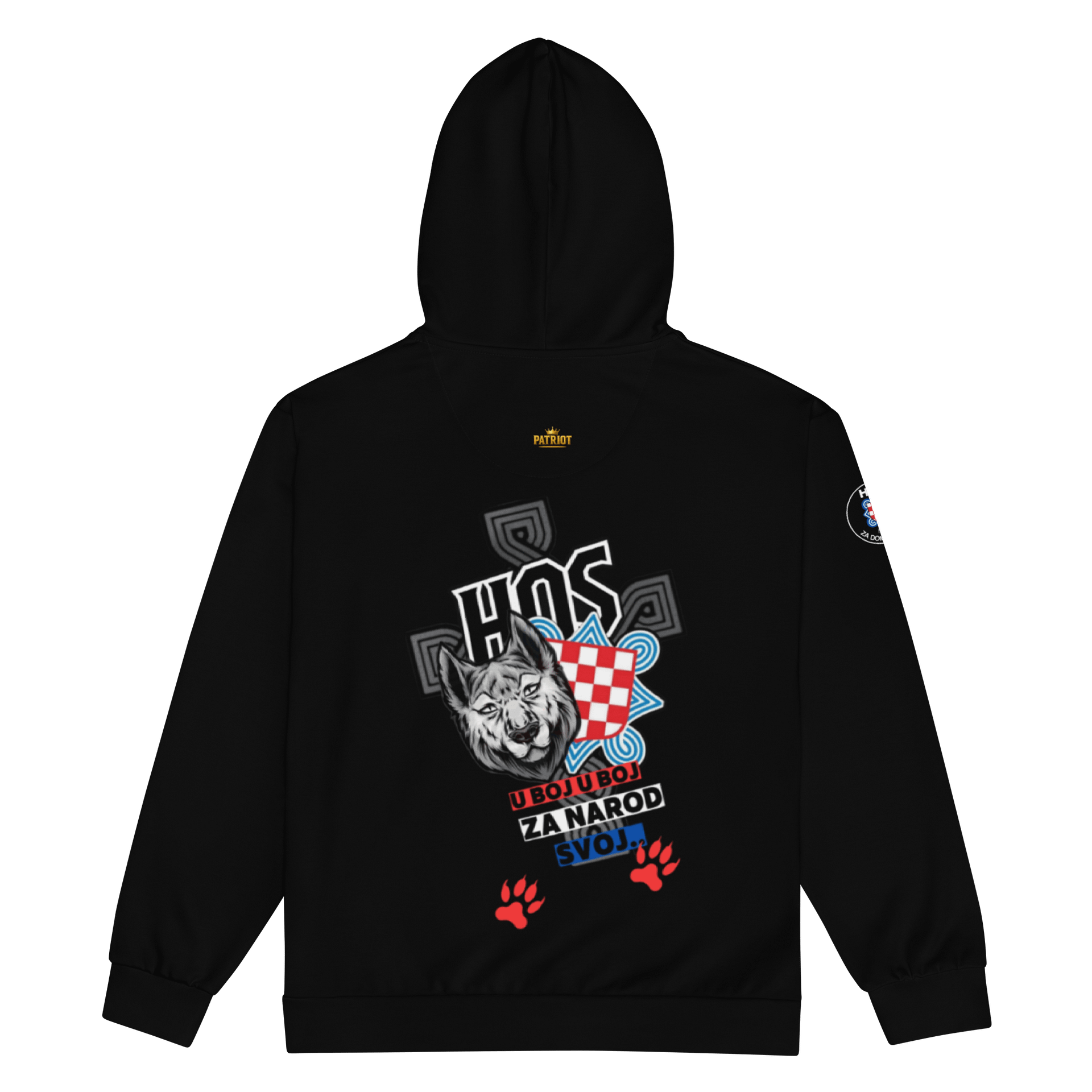 Royal Patriot Hos Emblem Zip Hoodie product image (2)