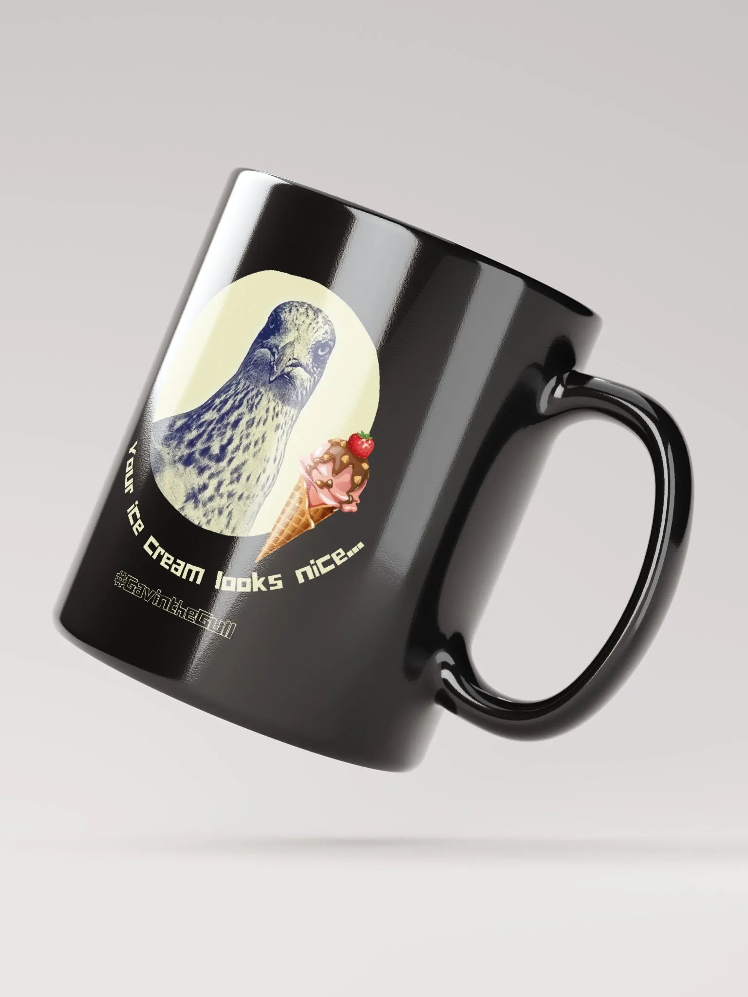 Gavin the Gull - Your ice cream looks nice... Mug product image (4)