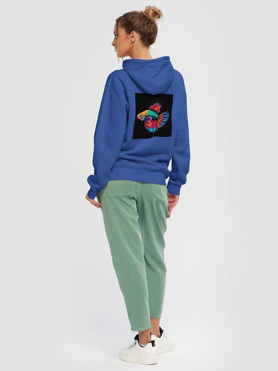 Image on both sides, Brilliant Beta Fish Graphic Premium Hoodie product image (6)