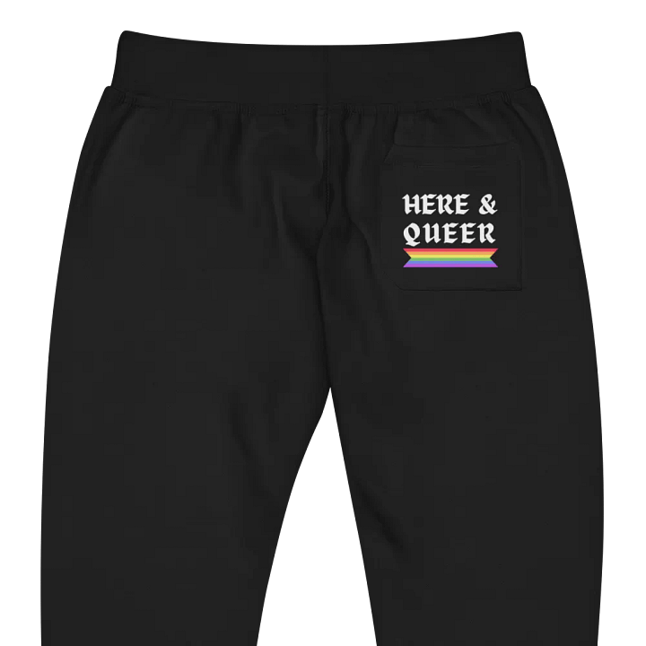 Here & Queer Joggers {Dark} product image (1)