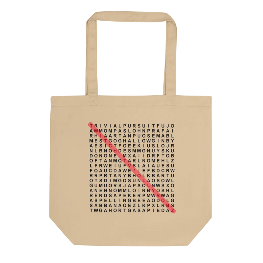 Puzzles & Gameshows Wordsearch Tote Bag product image (2)