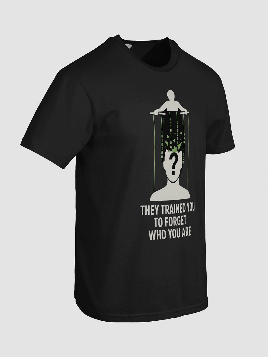 They Trained you to forget who you are T-Shirt product image (104)