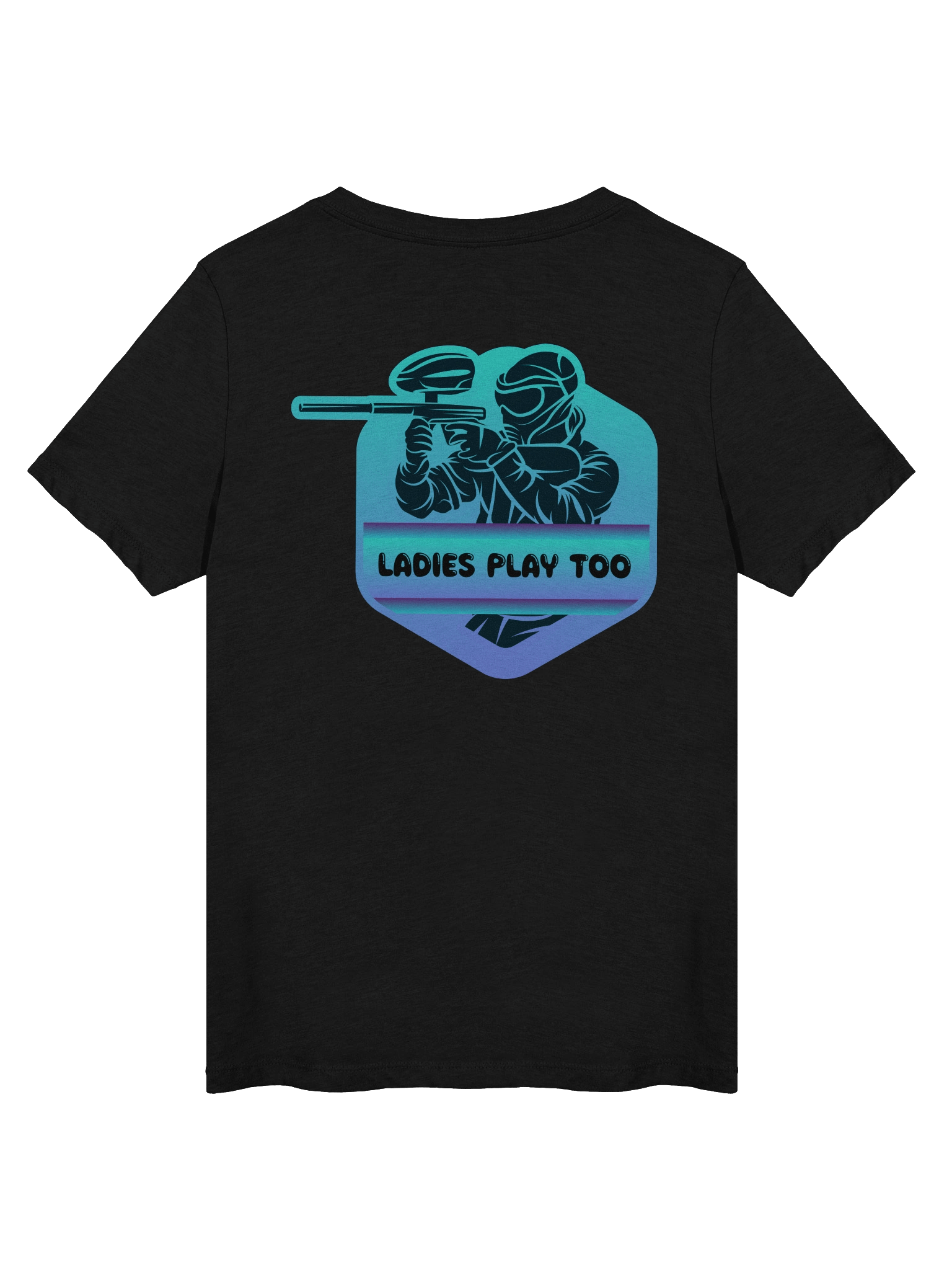 Ladies Play Too V-Neck Tee product image (9)