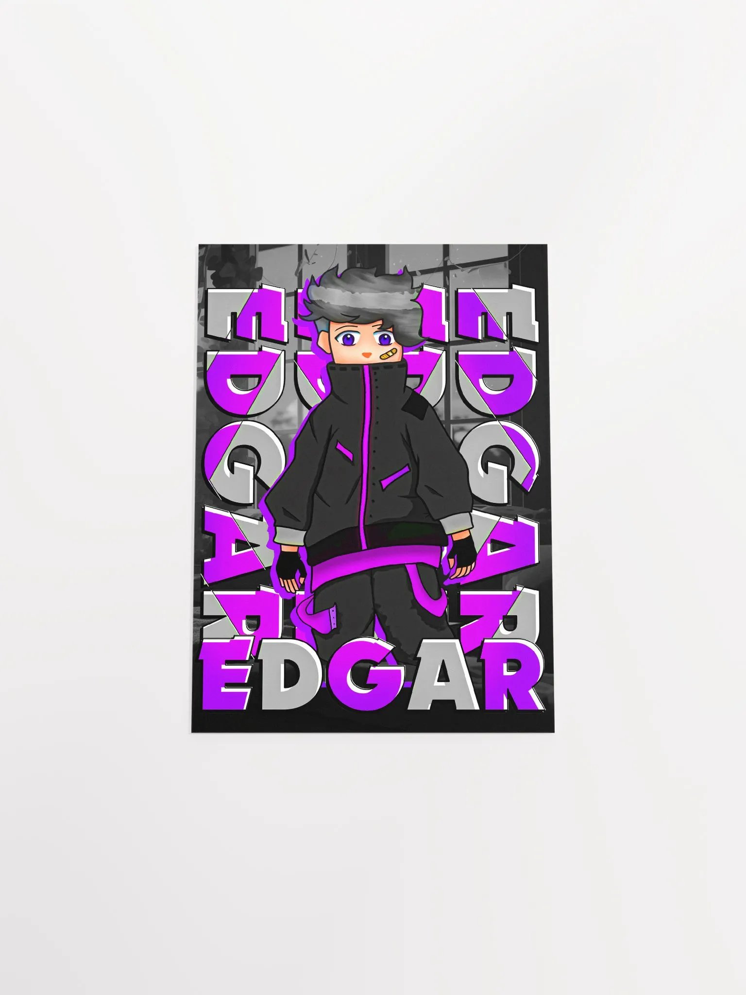 EDGAR Matte Paper Poster product image (5)