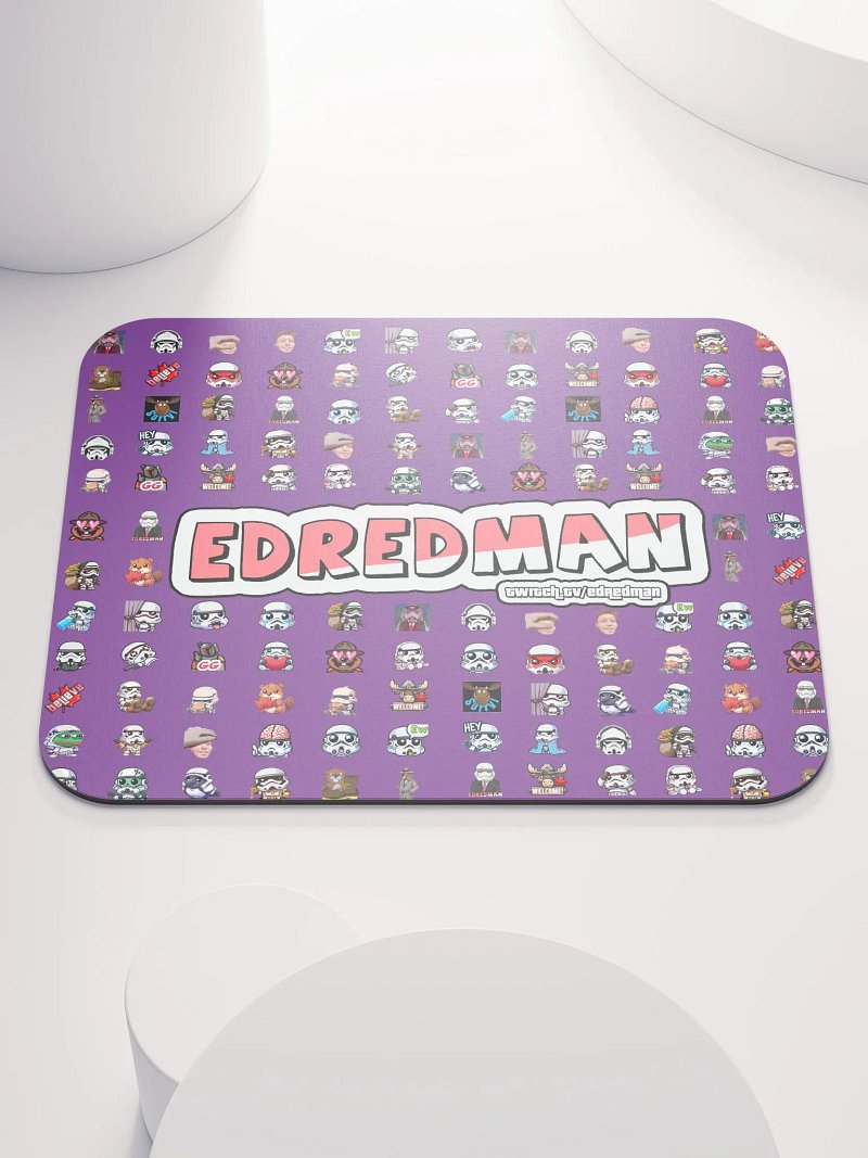 Ed Redman Emote Mouse Pad