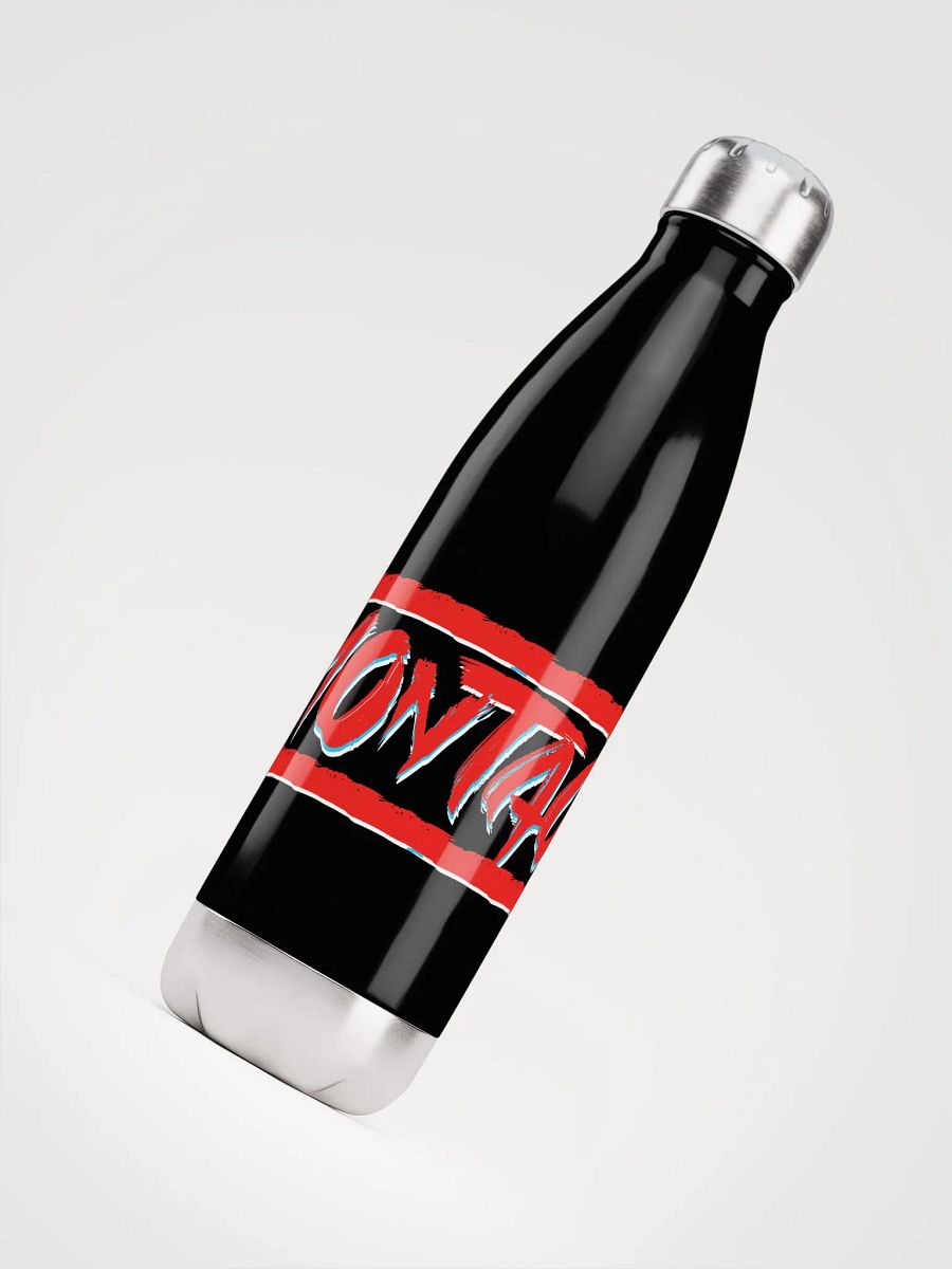 Montao Red Logo Stainless Steel Water Bottle product image (4)