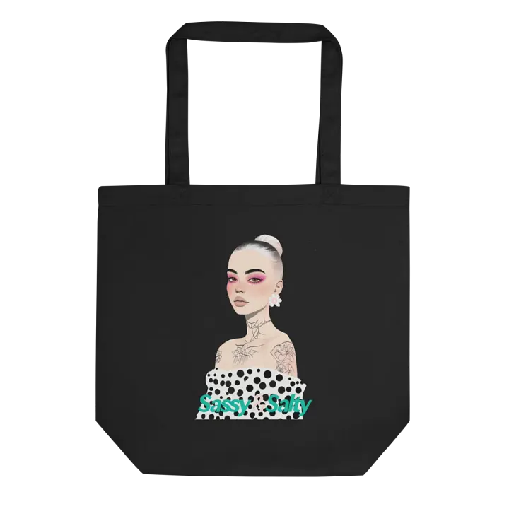 Sassy & Salty Organic Tote Bag product image (1)