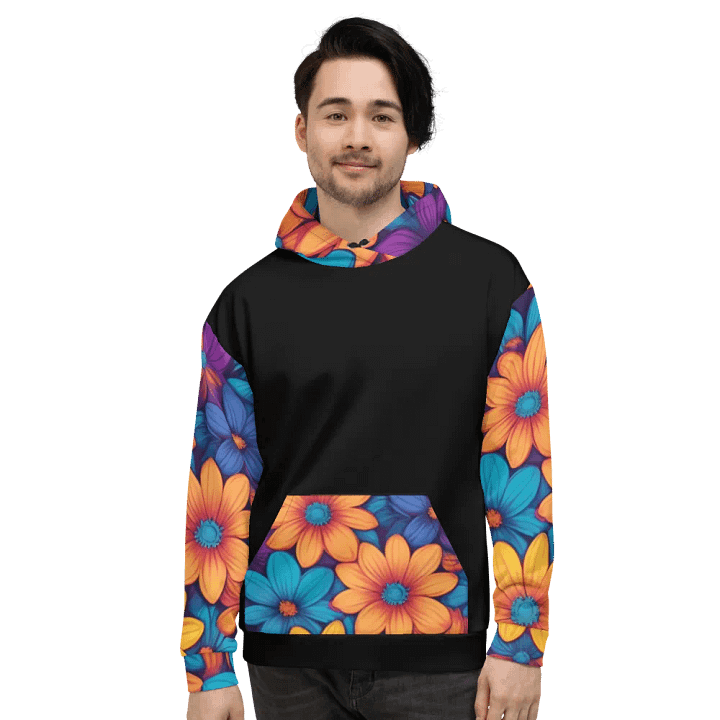Blooming Kaleidoscope Unisex Hoodie product image (2)