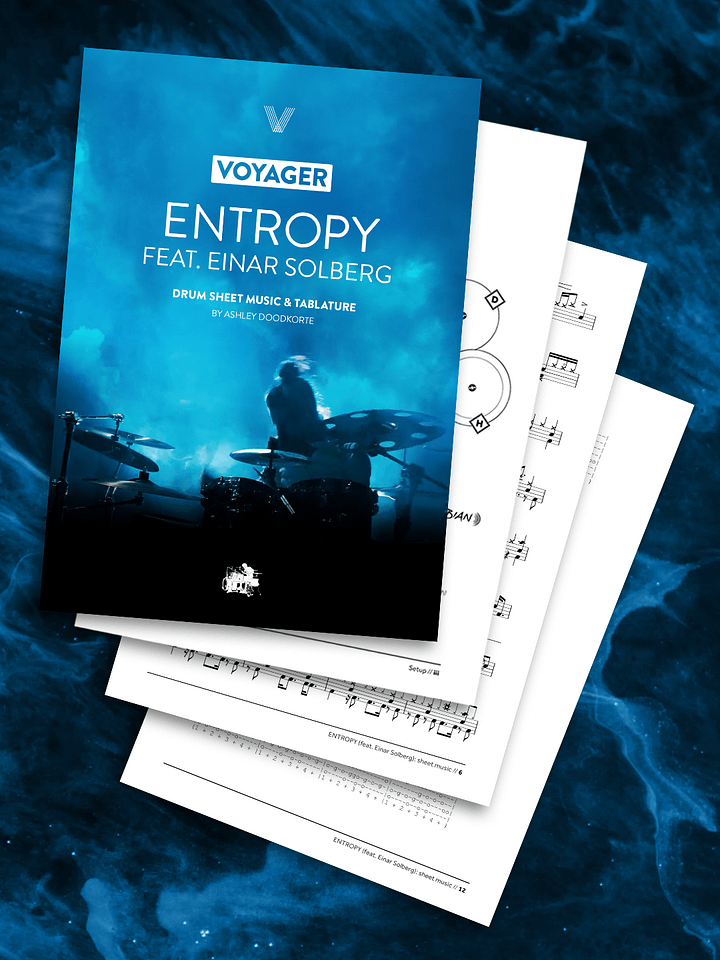 Voyager – ENTROPY Drum Transcription product image (1)
