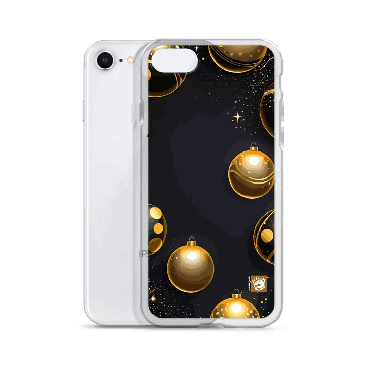 Golden Baubles iPhone® Clear Case product image (51)