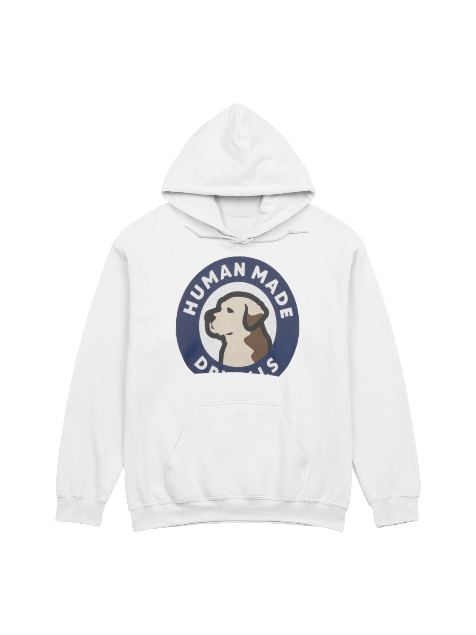 Human Made Heavy Oversized Dog White Hoodie product image (1)