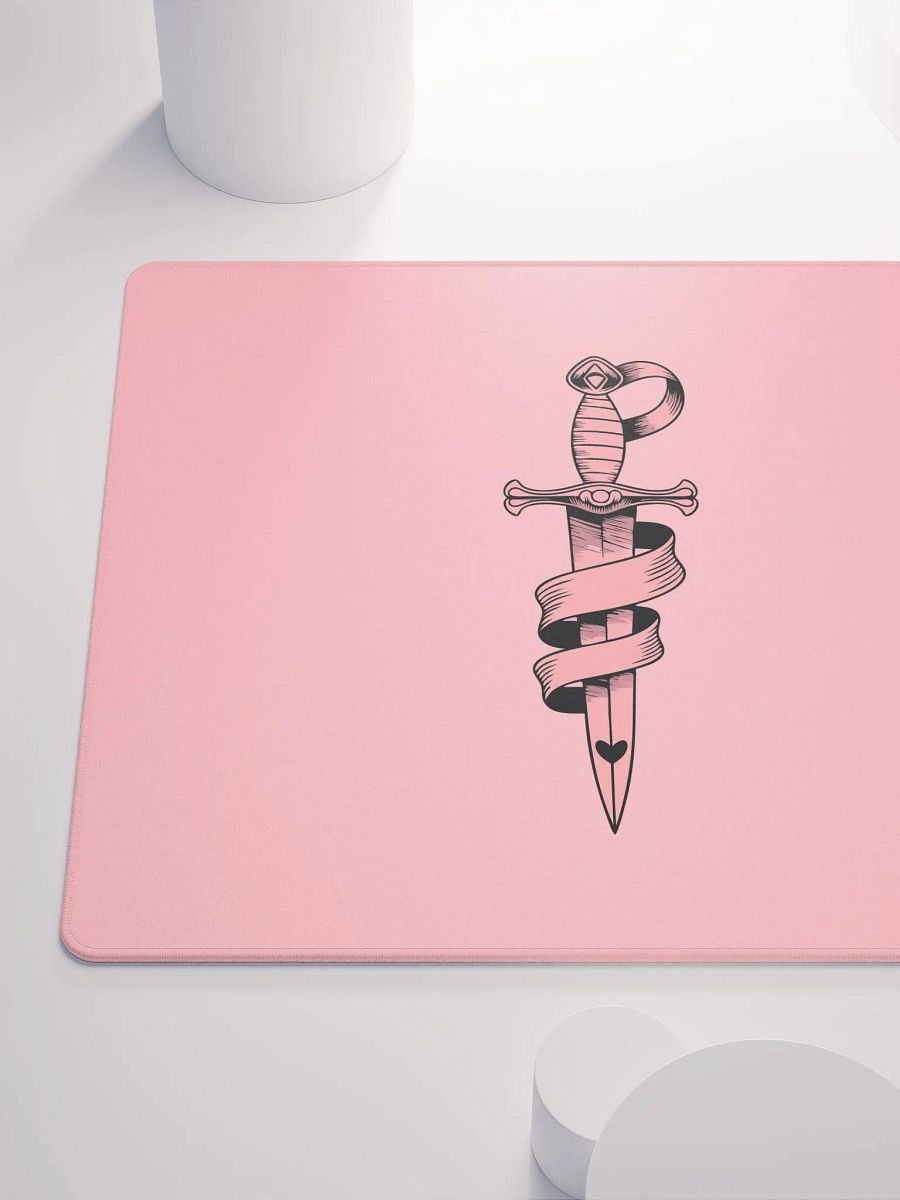 Heartfelt Dagger Gaming Mouse Pad product image (10)