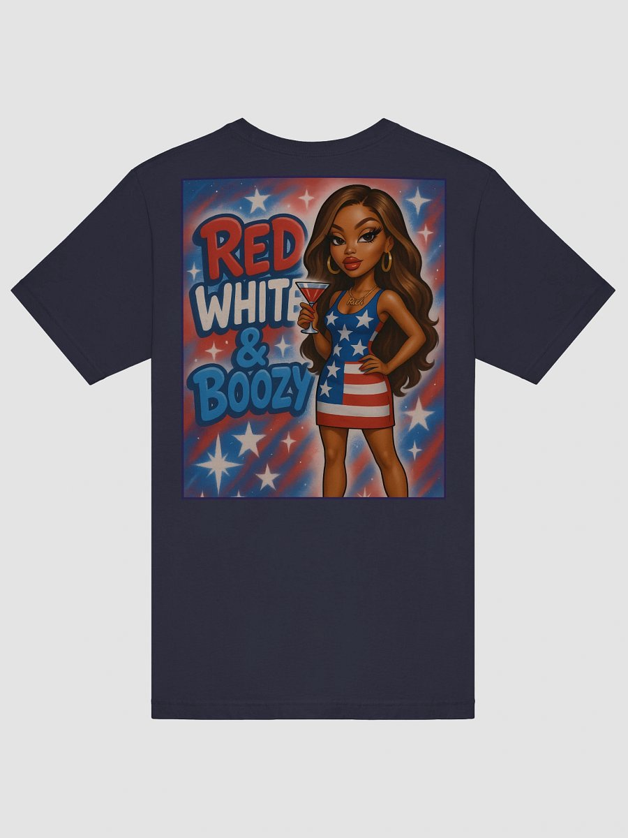 Patriotic Cocktail Graphic Tee product image (6)