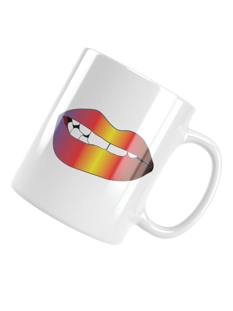Polyamory Pride Gradient Biting Lips Mug product image (4)