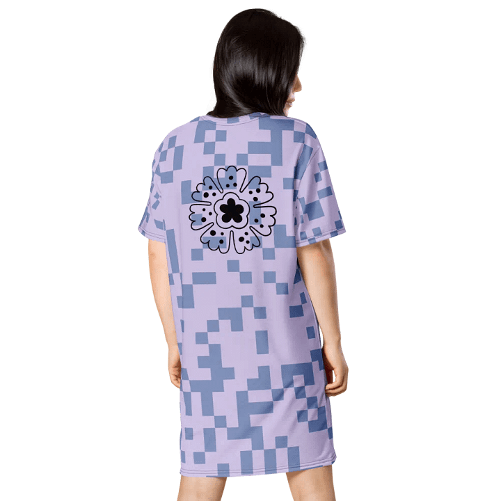 Afro American girl - (acrylic painting picture) - art by Dina R. - T-Shirt Dress product image (2)