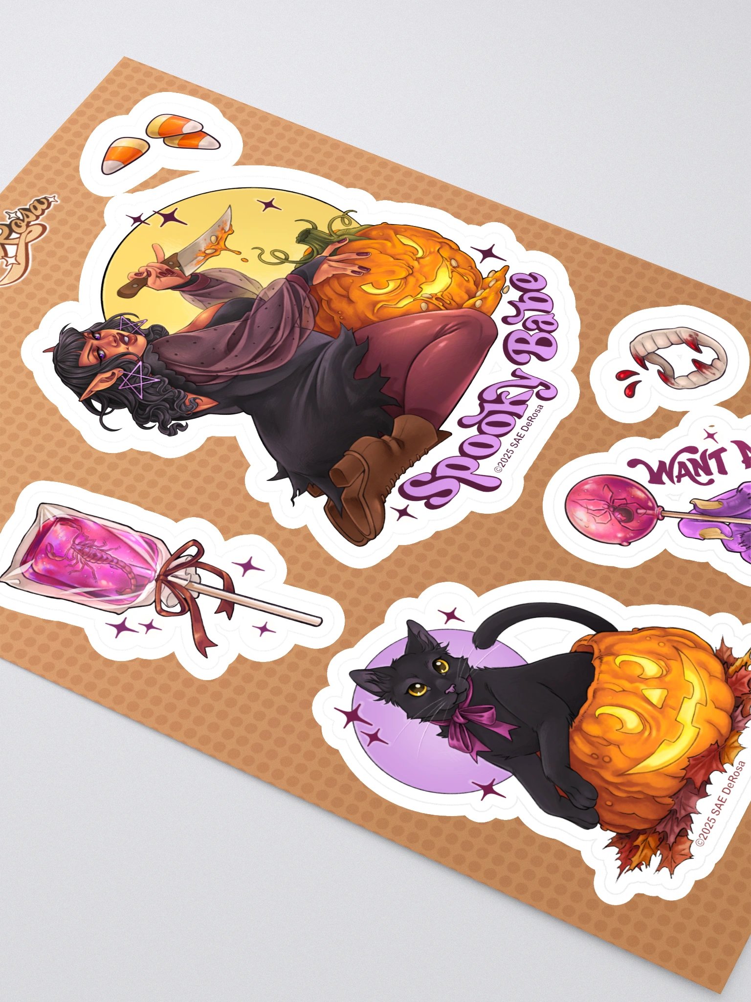 Halloween Spooky sticker set product image (2)